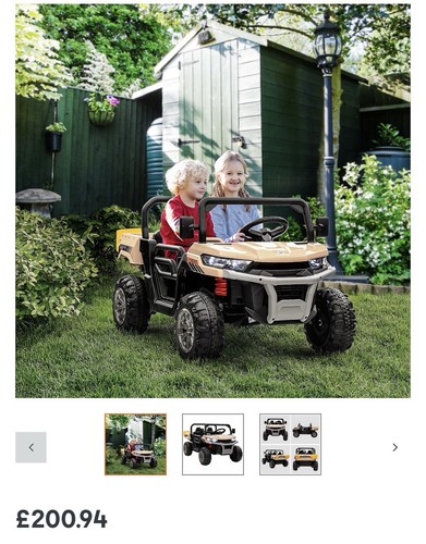 Homcom 12v seater - homcom, kids